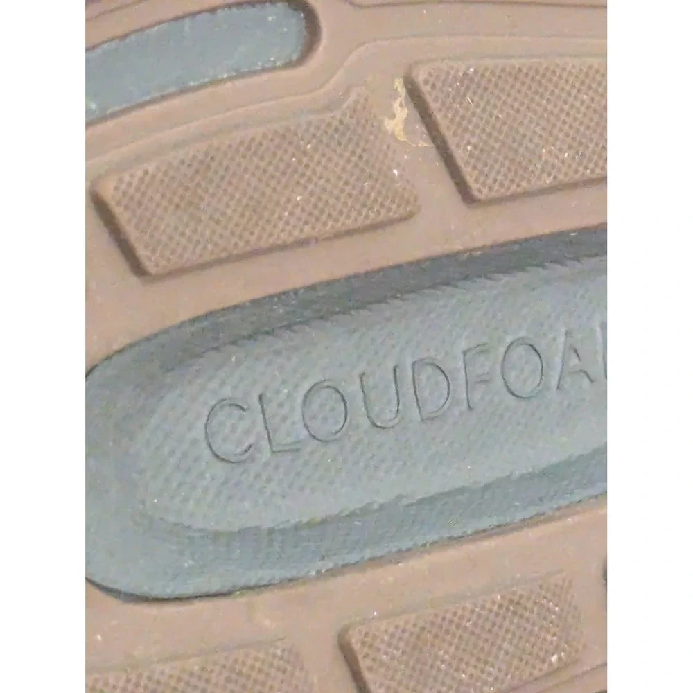 Adidas Cloudfoam Running Shoes Mens 14 Black Gray Athletic Sneakers HP7568